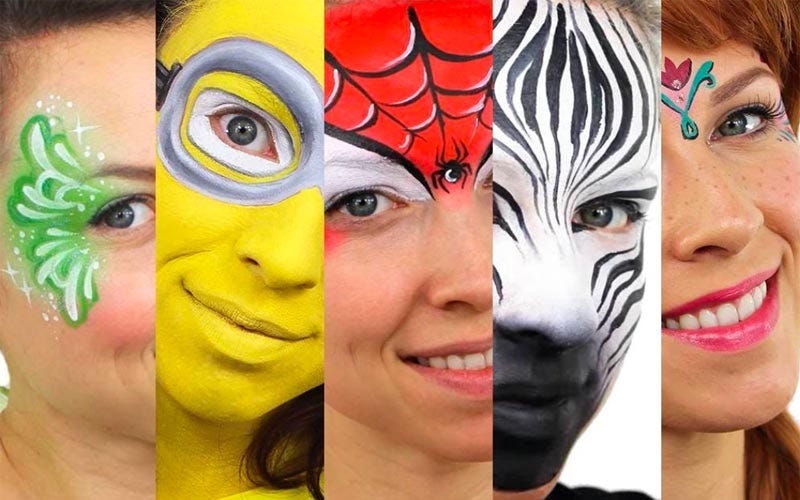 Easy Face Painting Ideas for Kids Parties