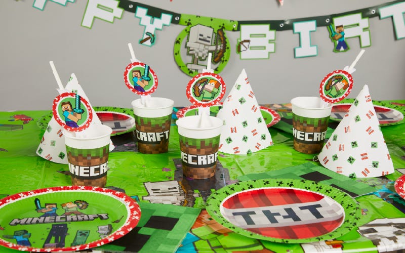 How To Throw A Minecraft Birthday Party Minecraft party ideas