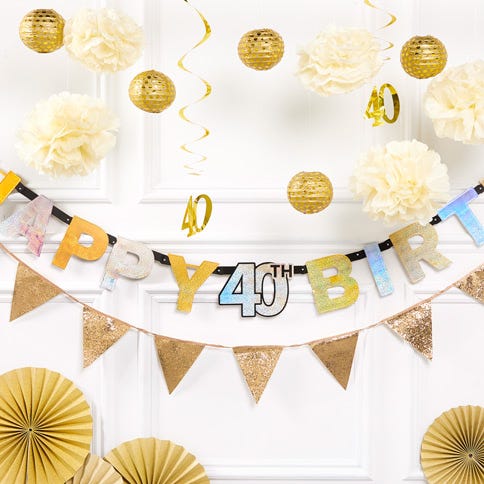 40th Birthday Decoration Ideas!!!! 