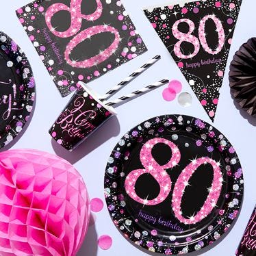 80th Birthday Party Supplies