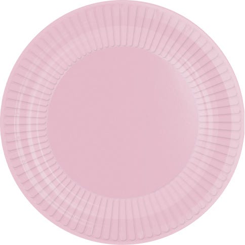 Pink plate