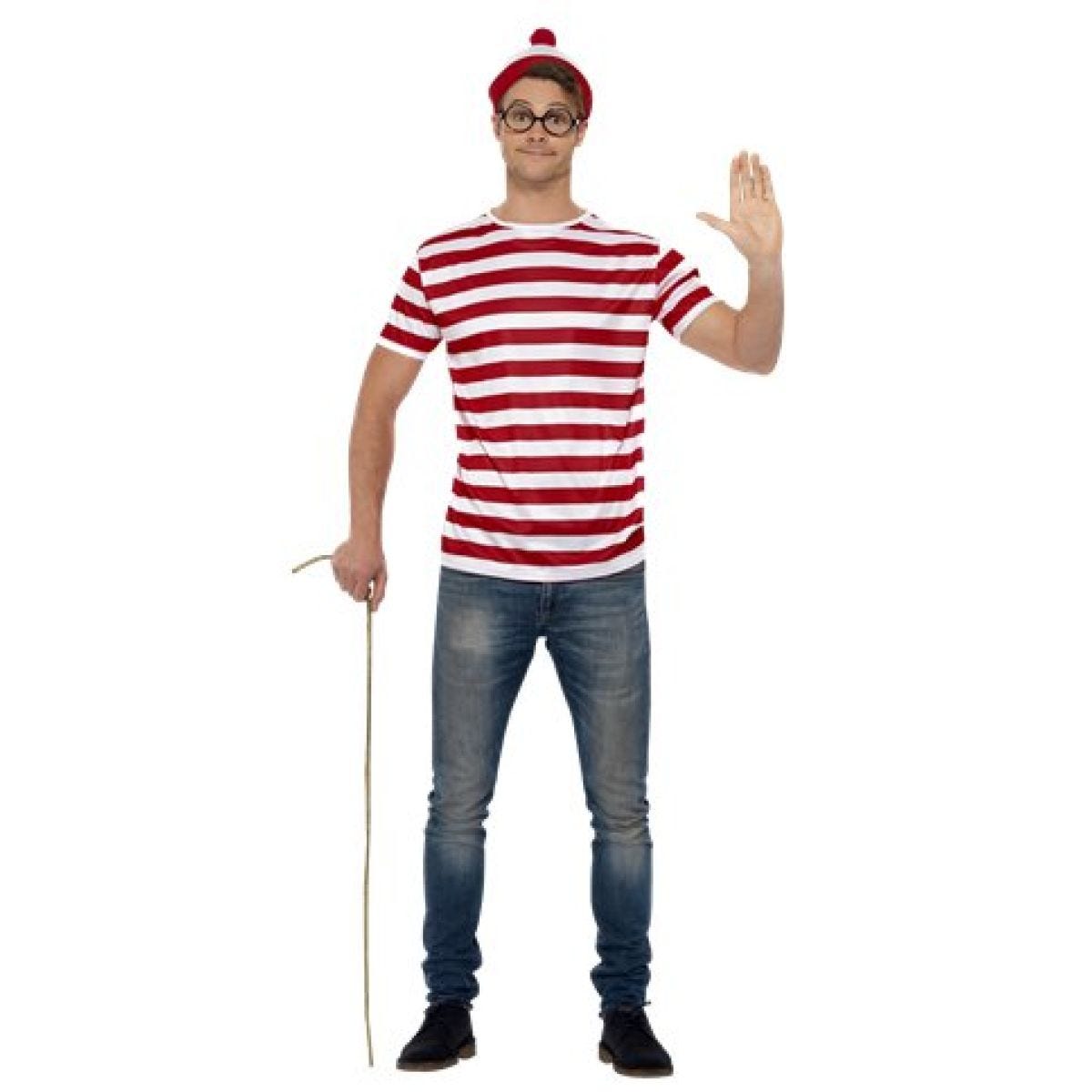 Where&apos;s Wally Adultss Instant Kit - Adult Costume