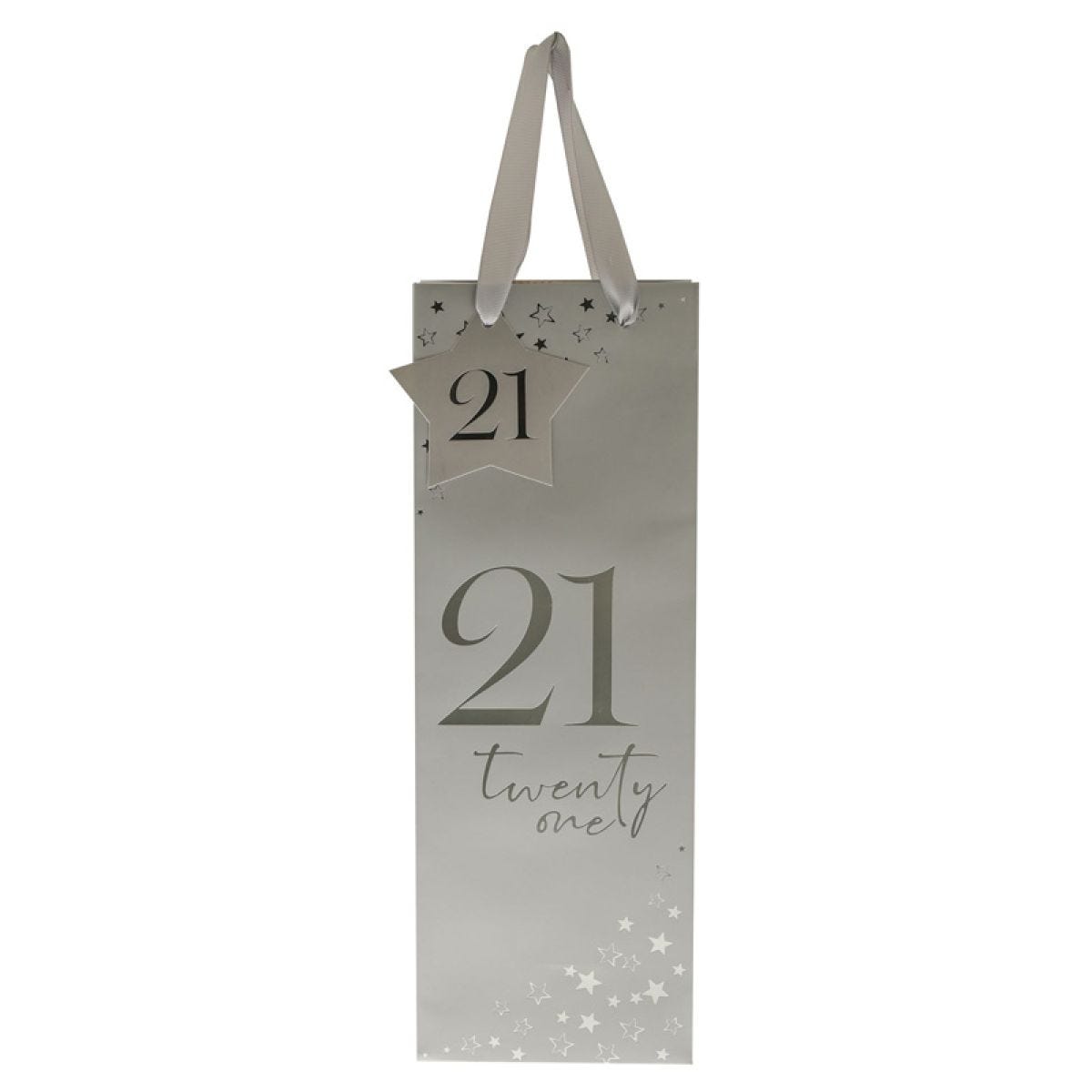 21st Birthday Bottle Bag - 36cm x 10cm