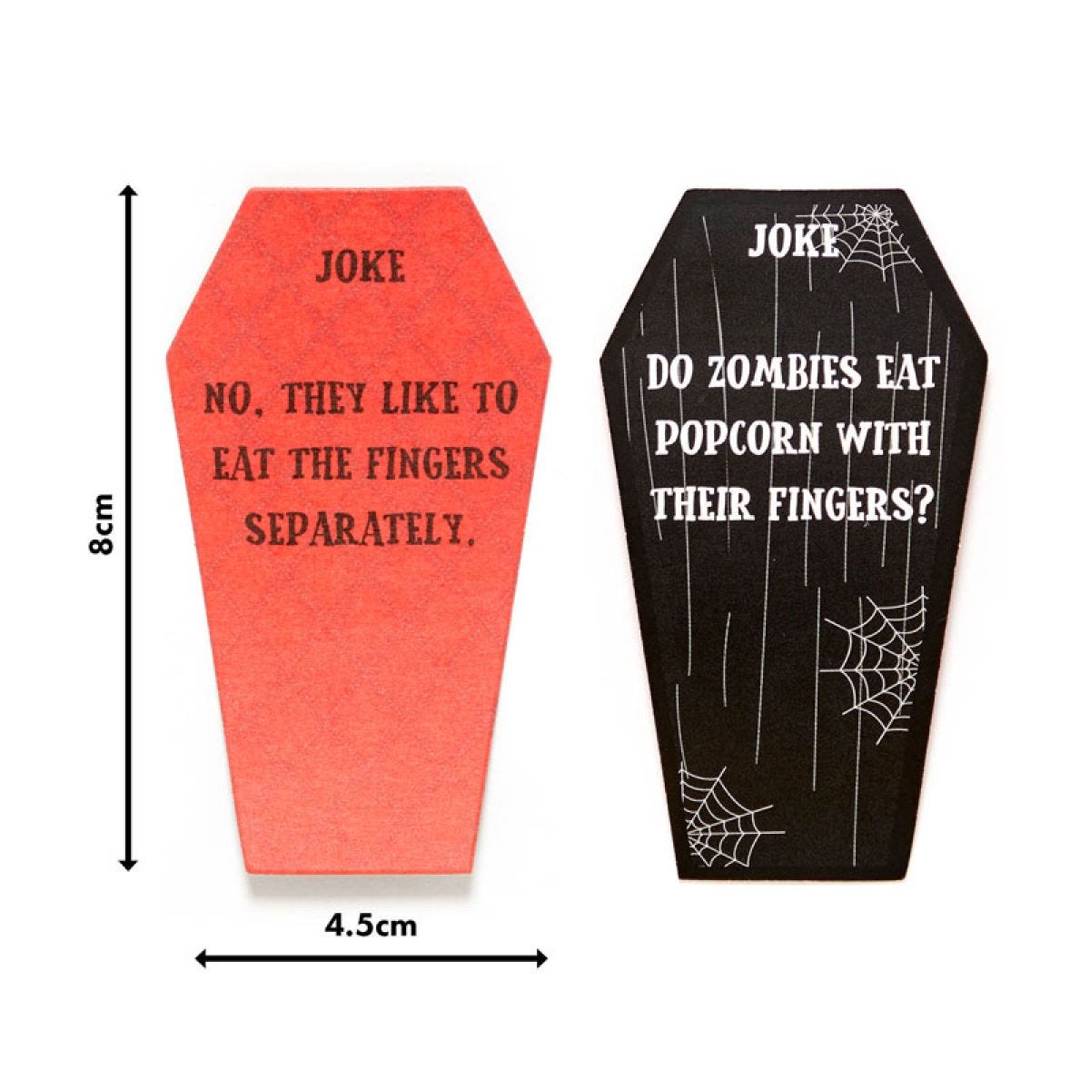 Adult Halloween Joke & Trivia Cards