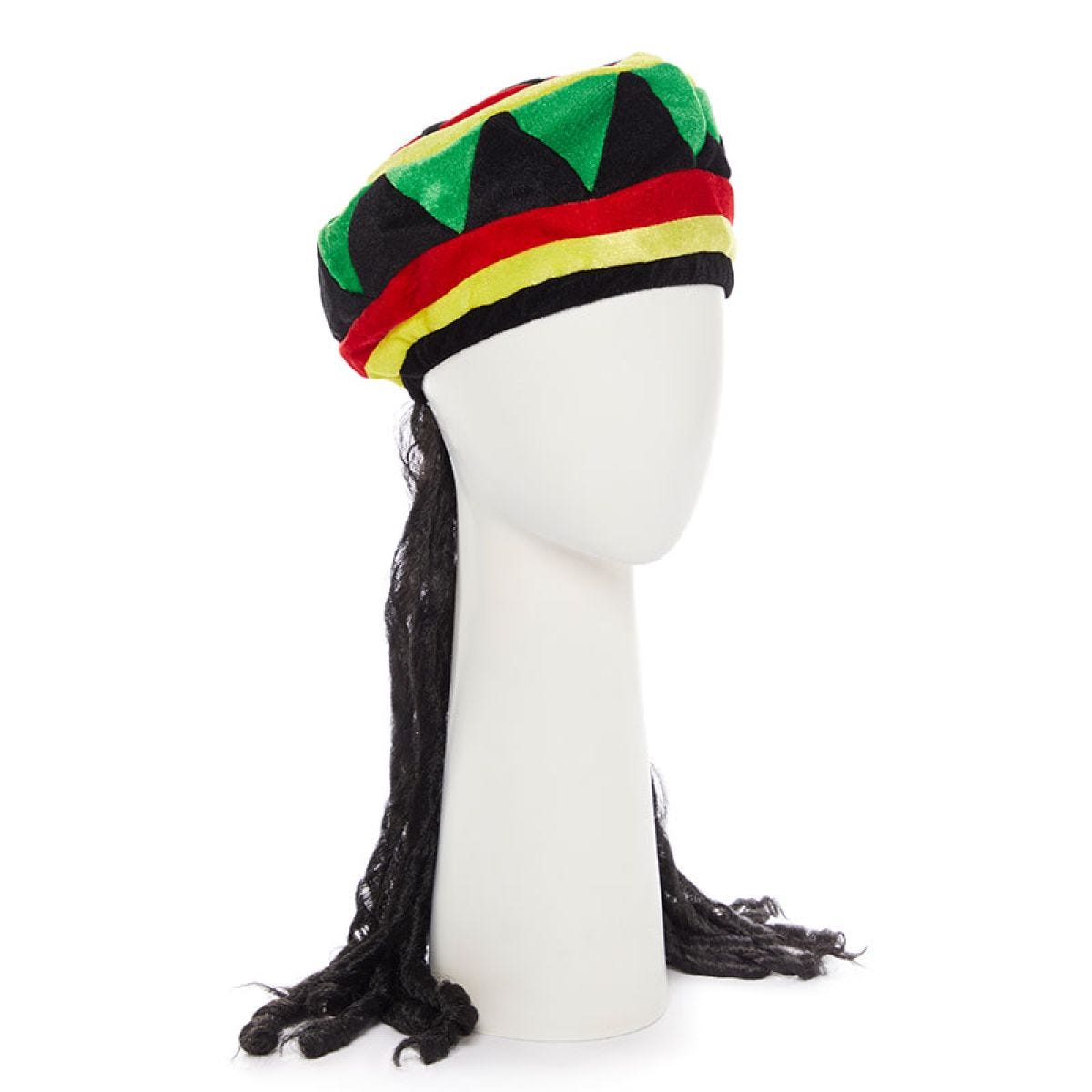 Reggae Hat with Dreadlocks