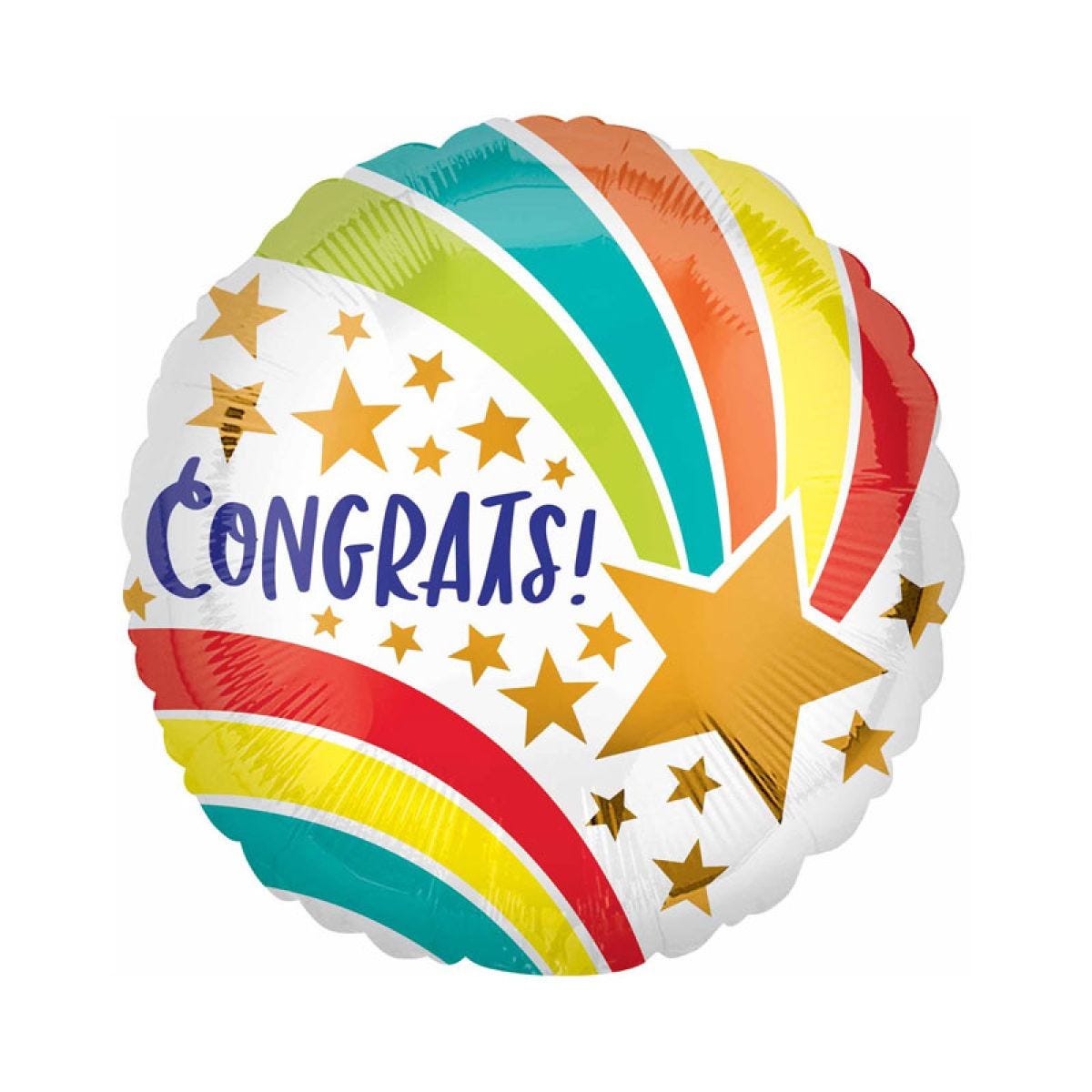 Congrats Shooting Star Balloon - 18" Foil