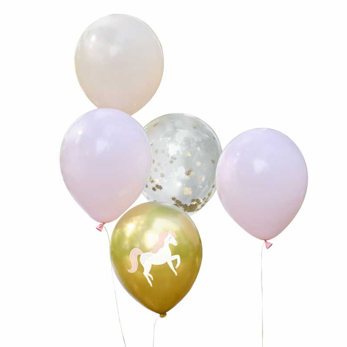 Princess Balloon Bouquet - 12" Latex (5pk)