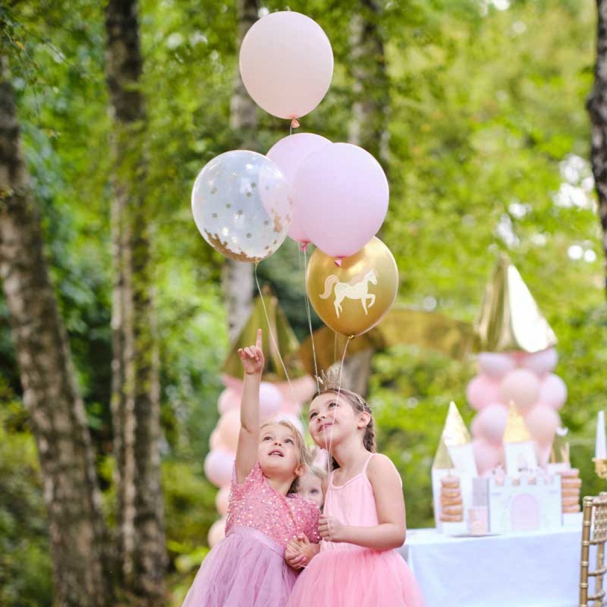 Princess Balloon Bouquet - 12" Latex (5pk)