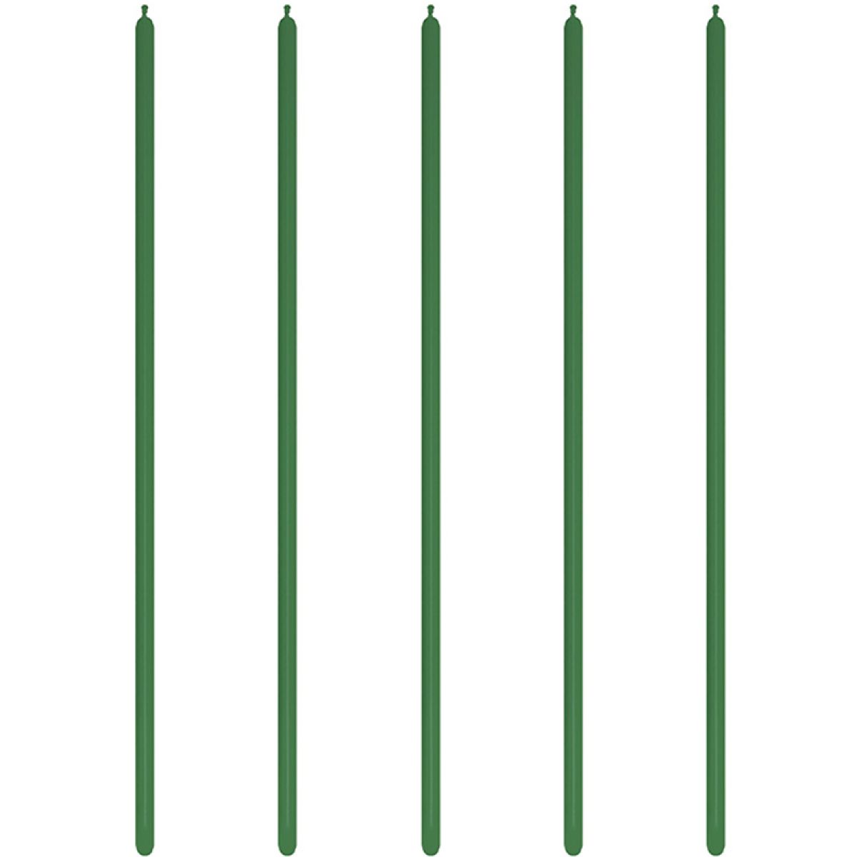 160 Modelling Latex Balloons Forest Green (100pk)