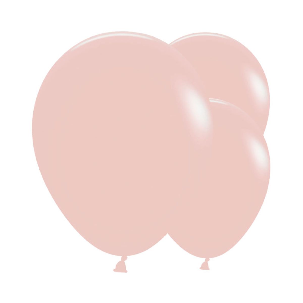 Pastel Matte Melon - 18" Latex Balloons (25pk)