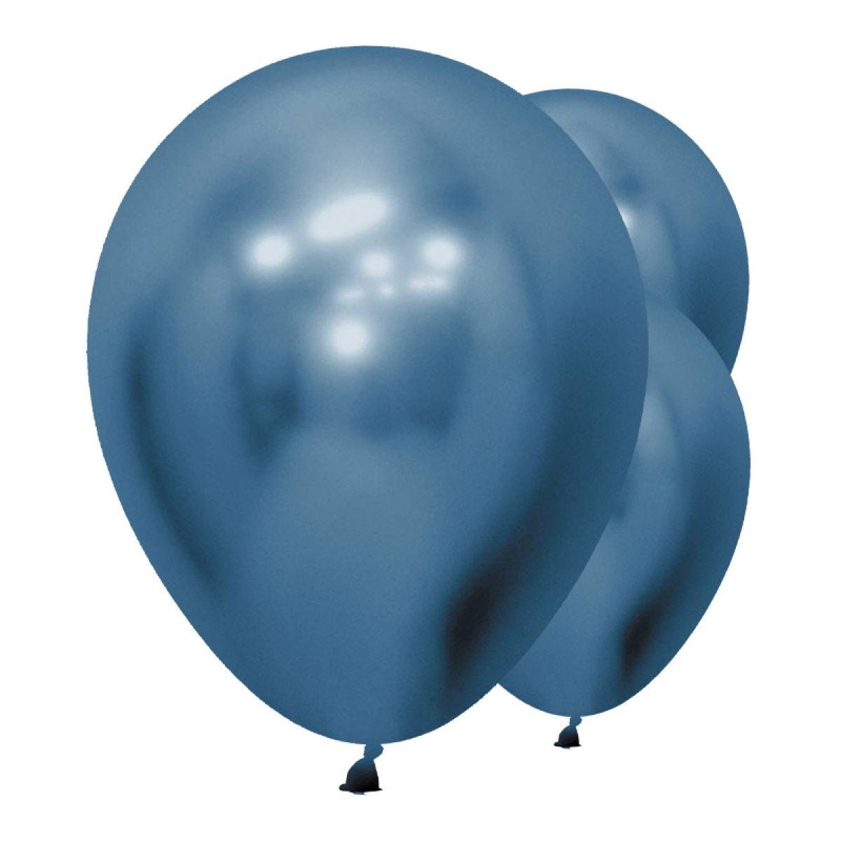 Reflex Blue 24" Latex Balloons (3pk)