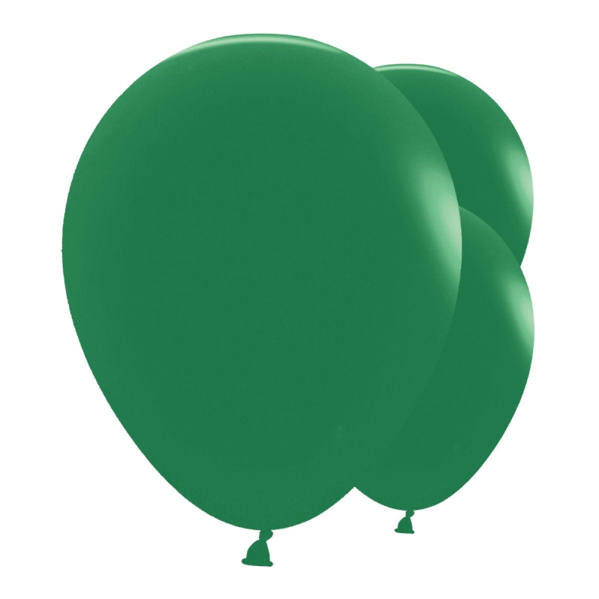 Fashion Forest Green 24" Latex Balloons (3pk)