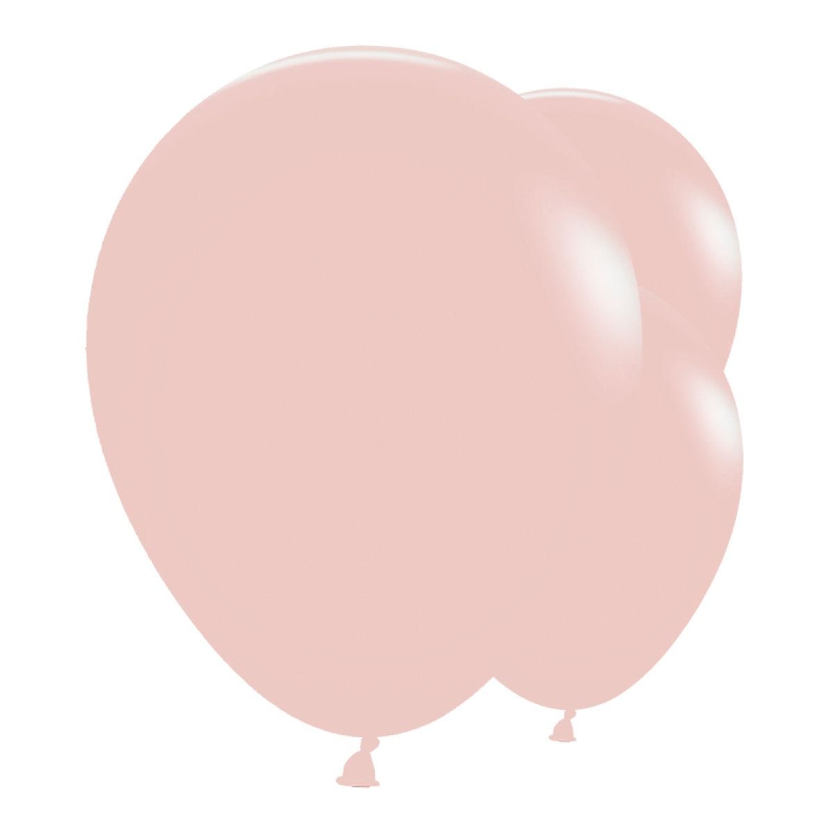 Pastel Matte Melon 24" Latex Balloons (3pk)