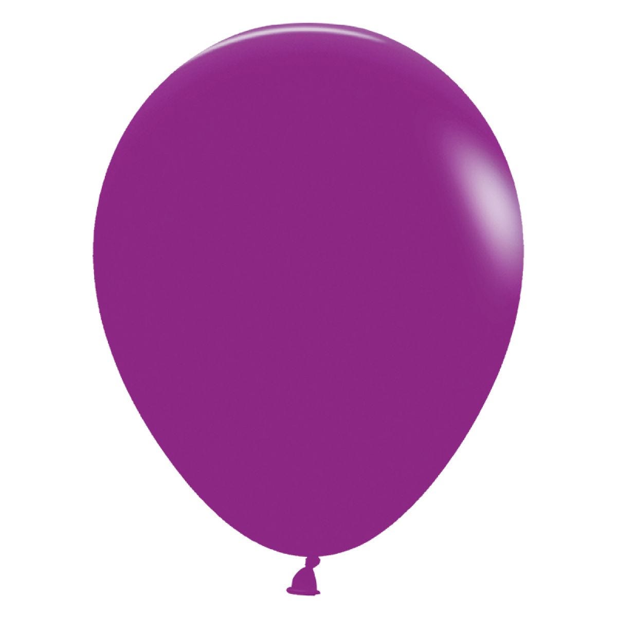 Fashion Purple Orchid 24" Latex Balloons (3pk)