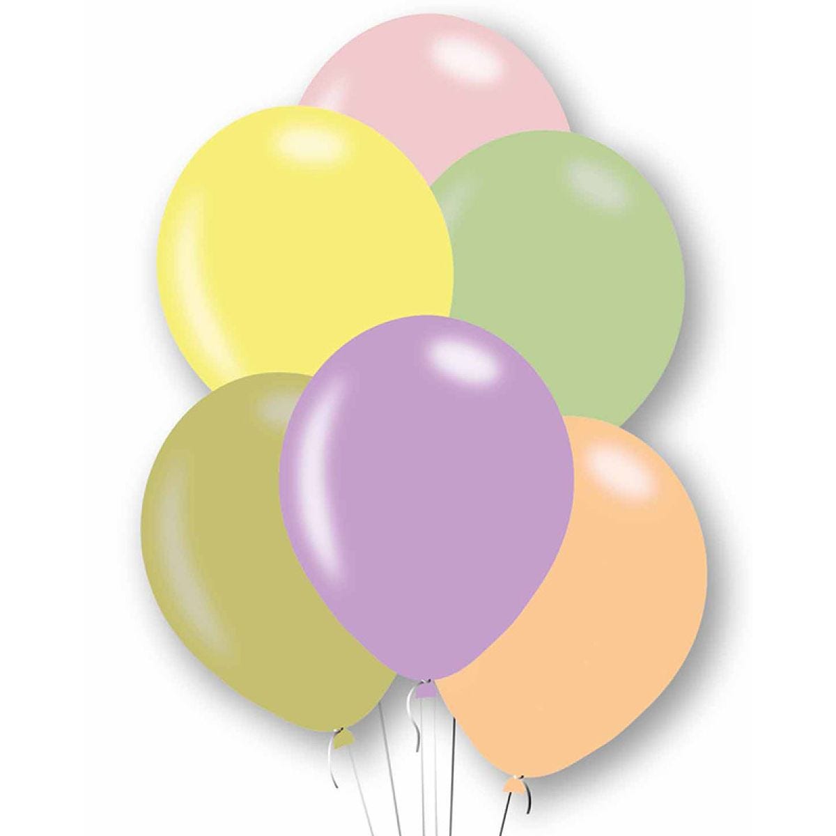 Assorted Macaron Mix - 11" Latex Balloons (10pk)