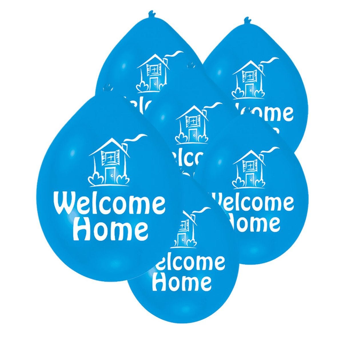 Welcome Home Assorted Balloons - 9" Latex (10pk)