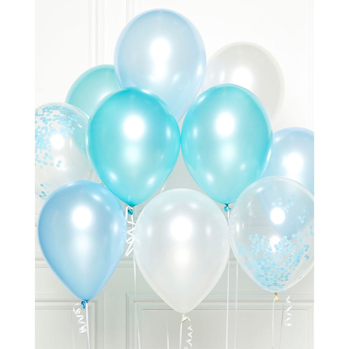 Blue Assorted 11" Latex Balloon Kit (11pcs)