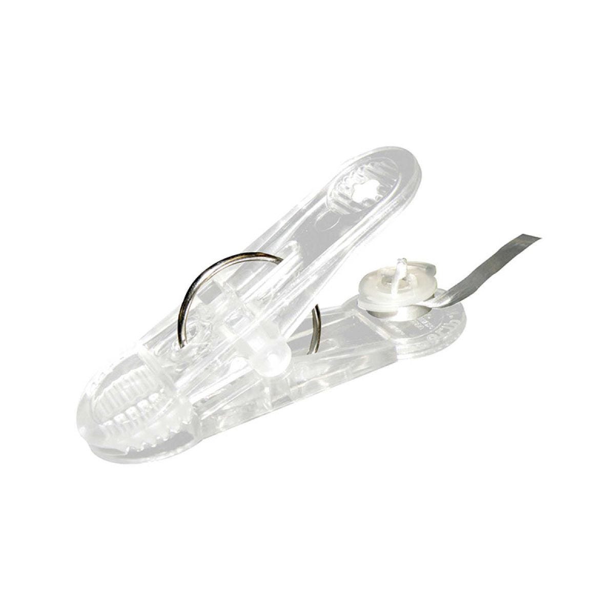 Balloon Clip & Weight with White Ribbon 16g