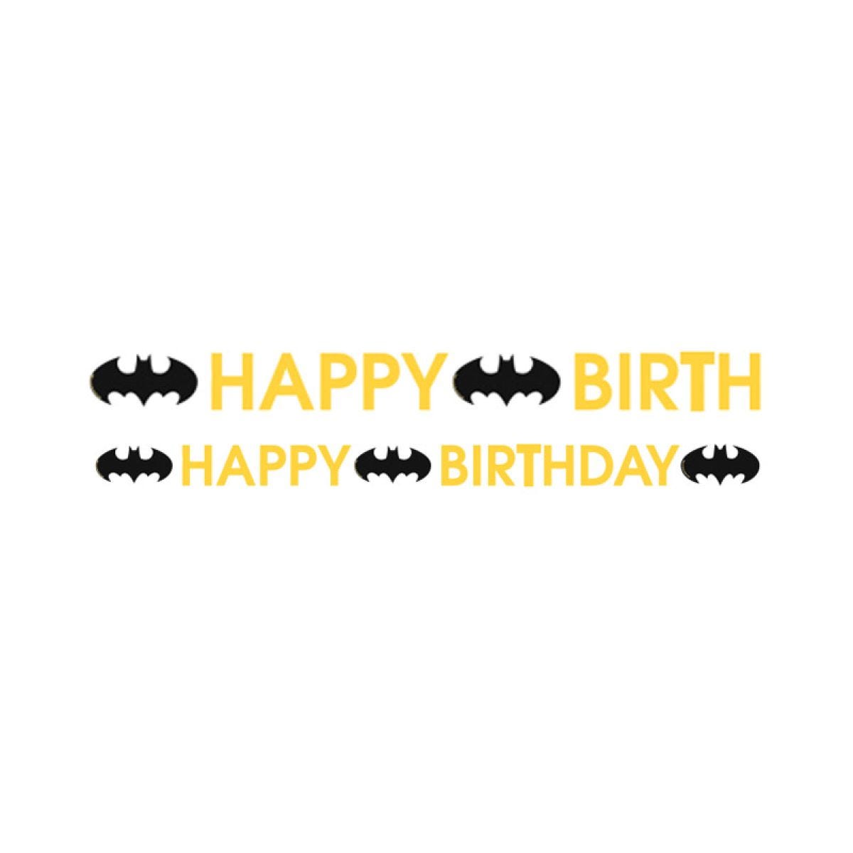 Batman Letter Banner - 180cm x 11cm