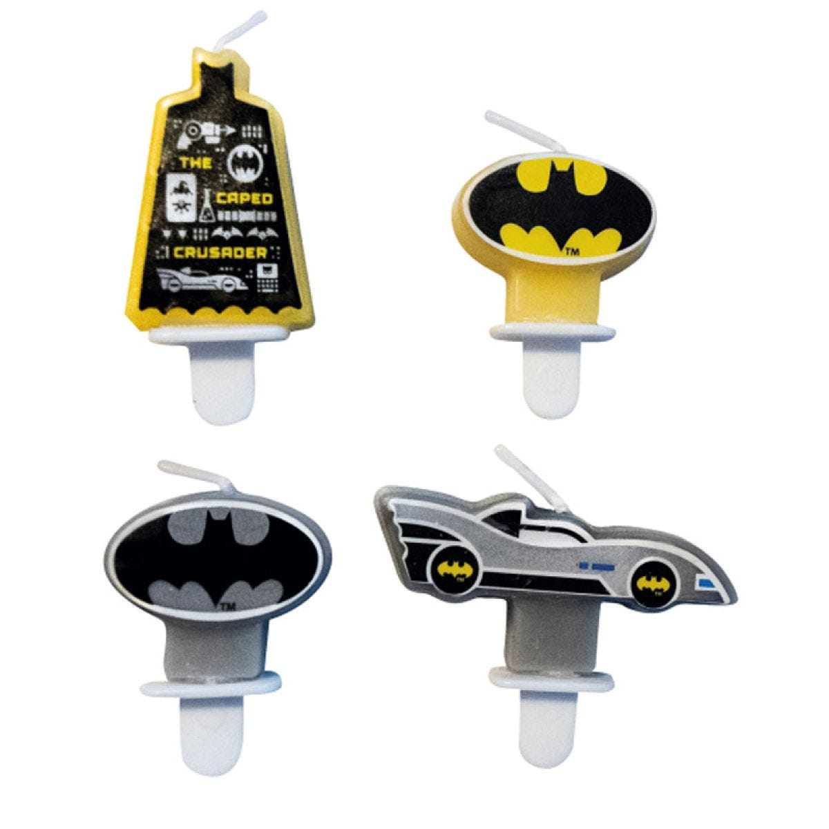 Batman Character Candles (4pcs)