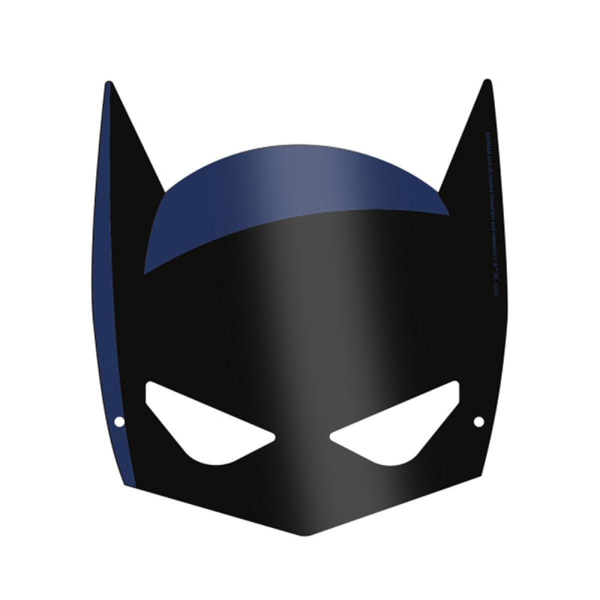 Batman Card Masks (8pk)