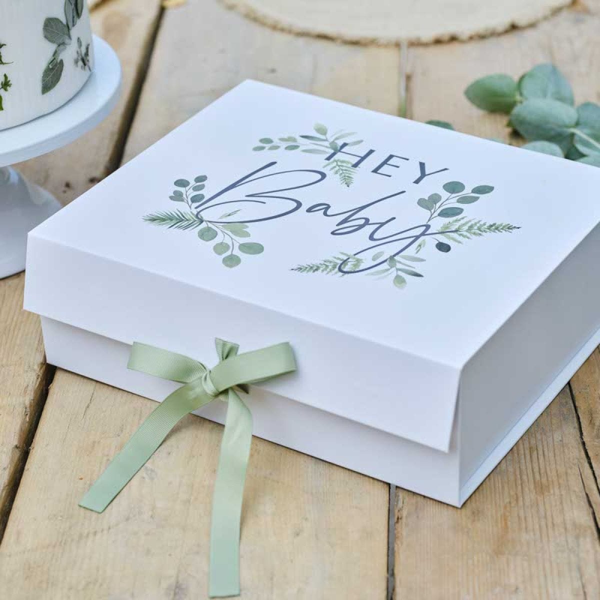 Hey Baby Botanical Gift Box - 30cm x 10cm