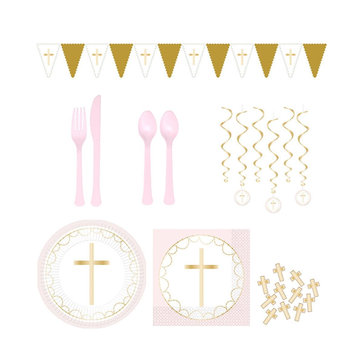 Pink Celebration Cross Function Party Pack for 40