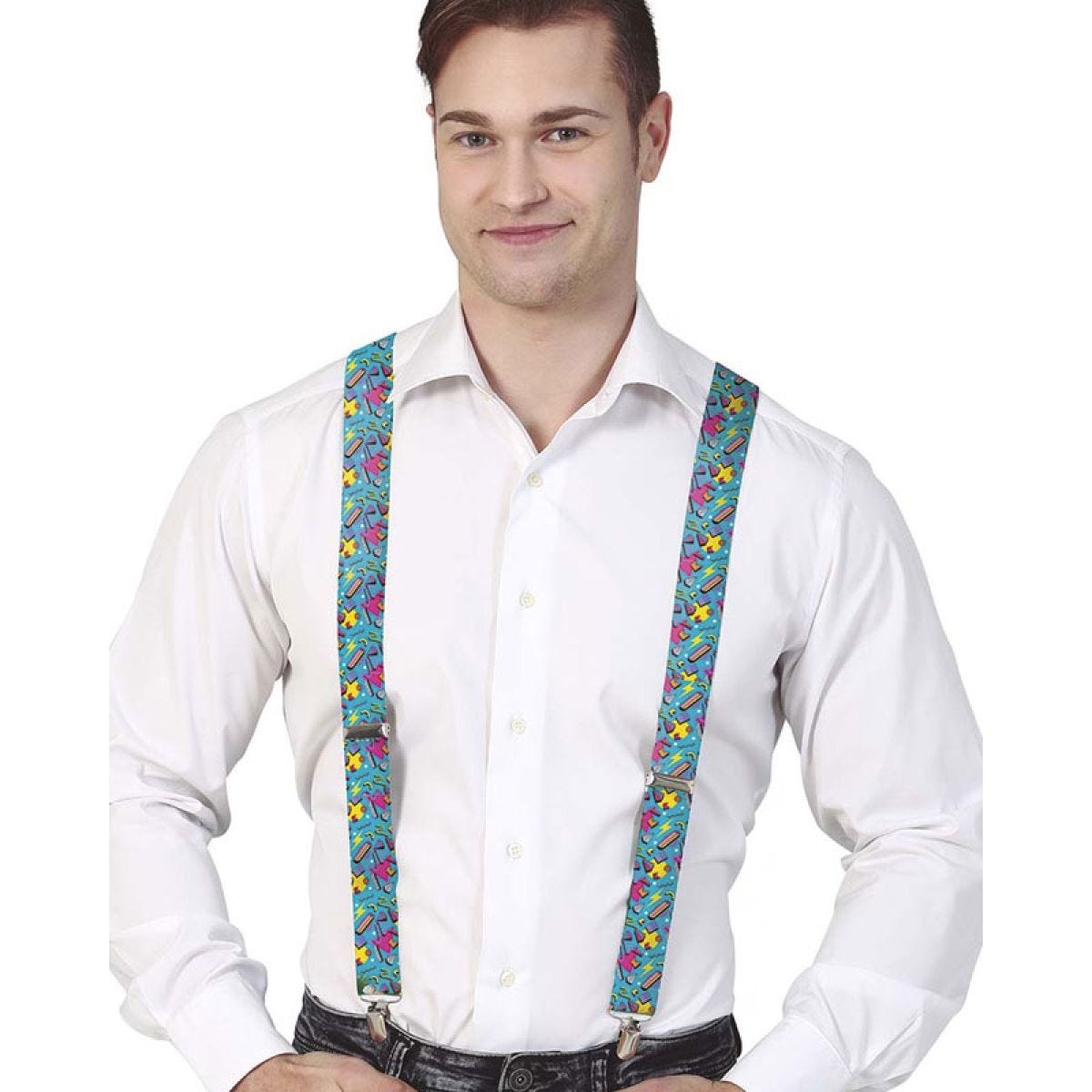 80s Print Braces