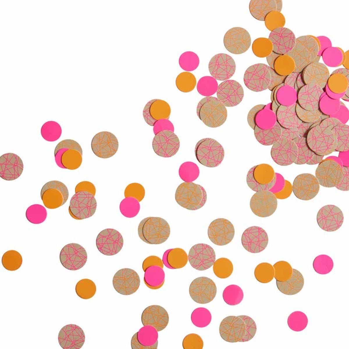 Neon Geometric Paper Table Confetti (14g)