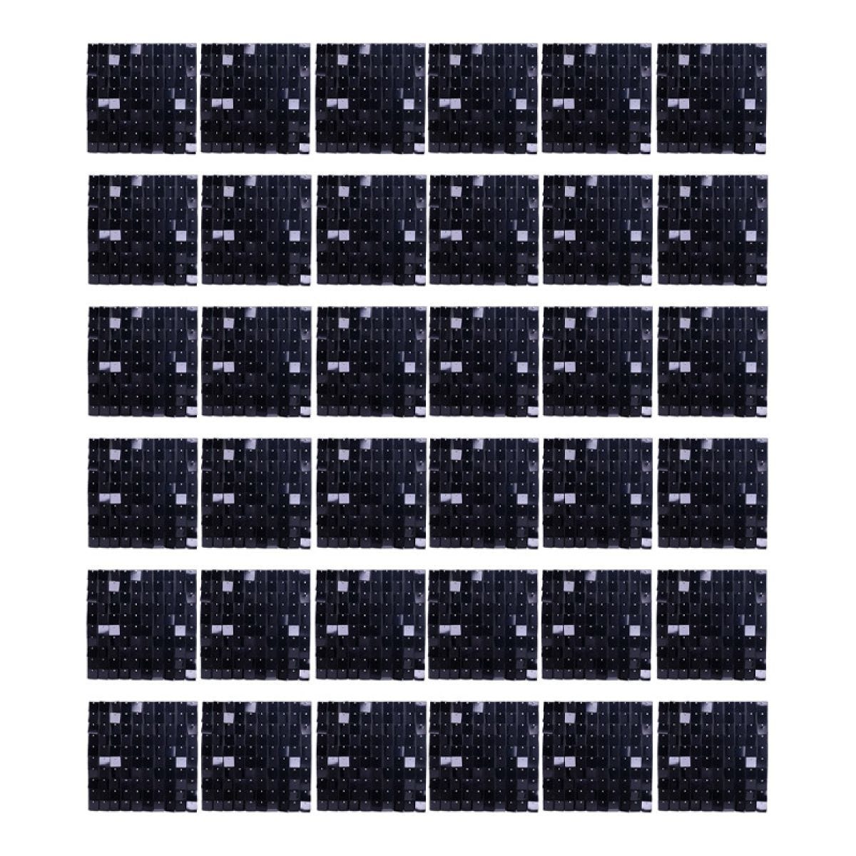 Black Sequin Wall Panel Kit (36pcs)