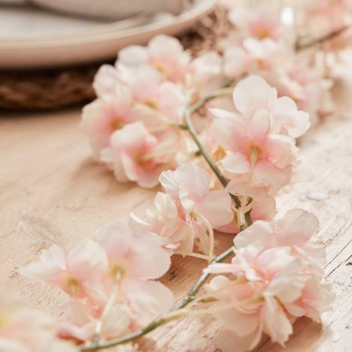 Cherry Blossom Foliage Wire Garland - 1.8m