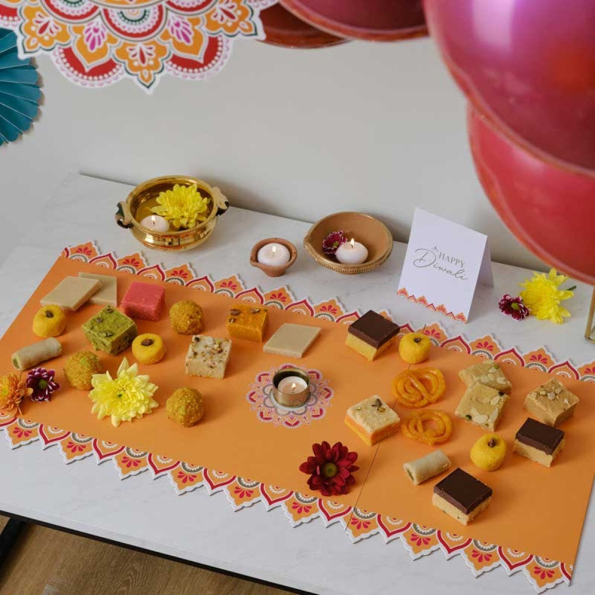 Diwali Grazing Board - 39cm x 80cm