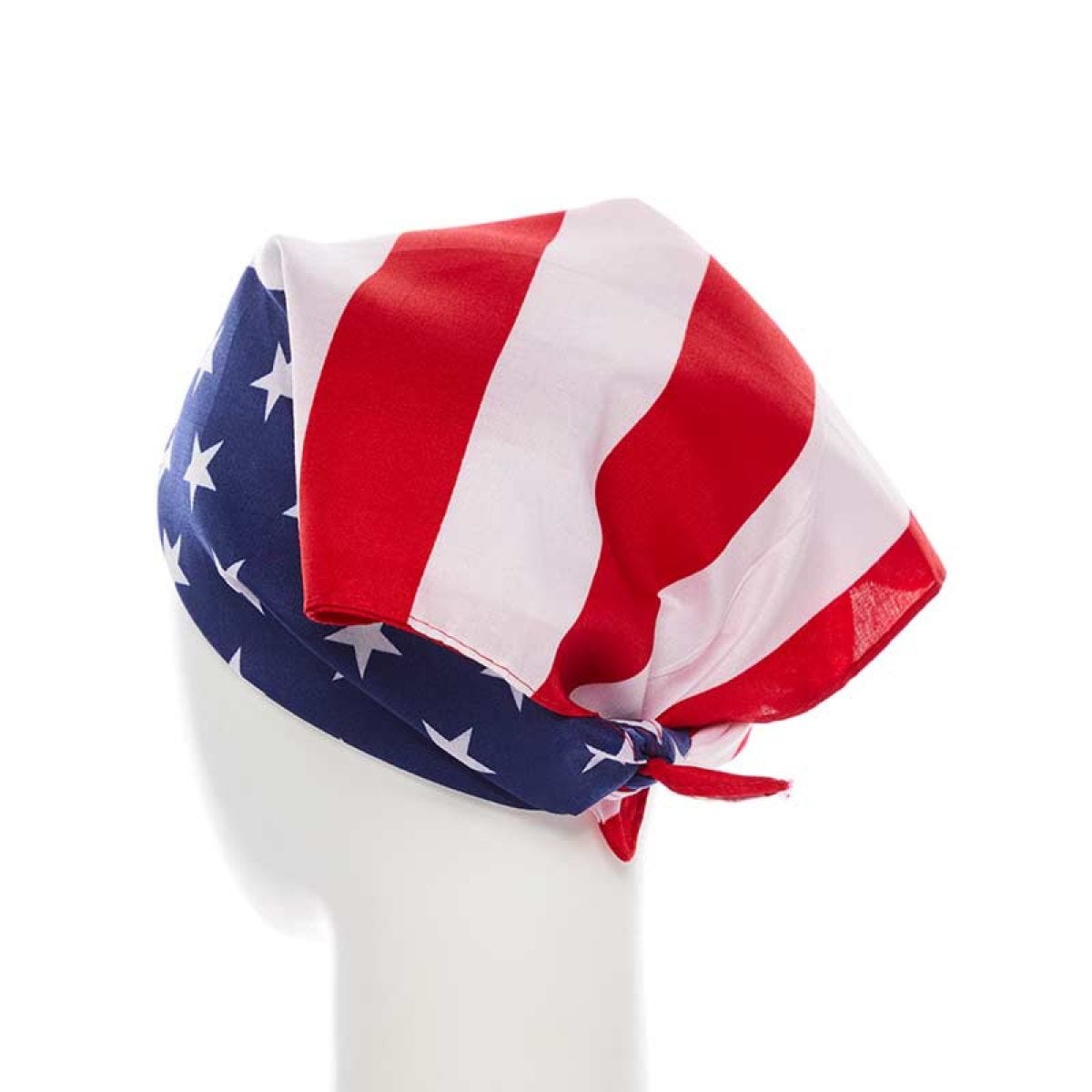 American Flag Bandanna