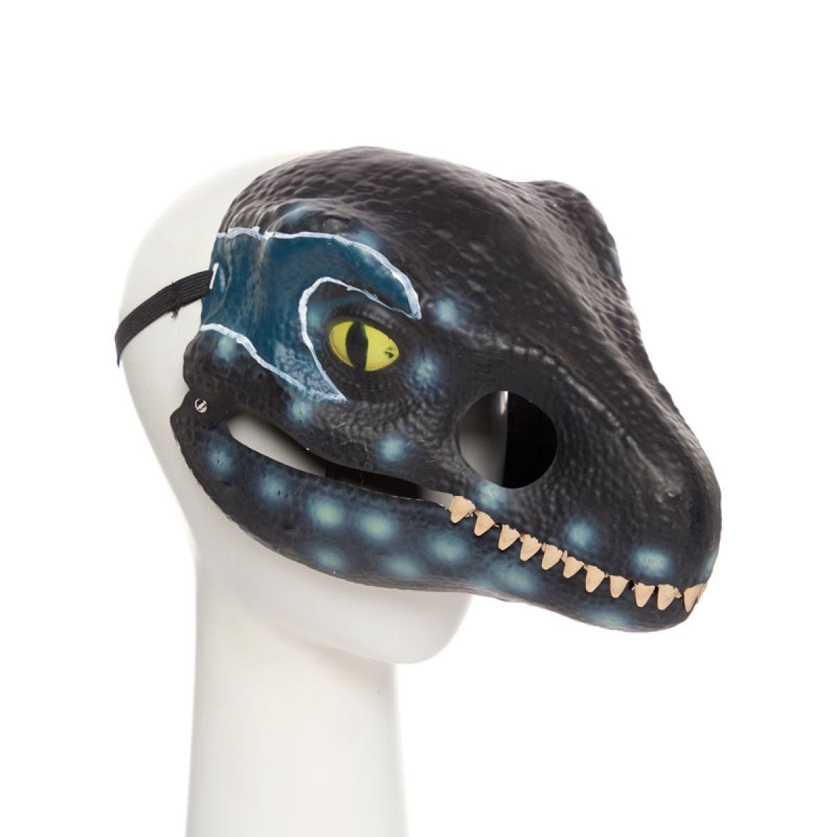 Jurassic Park Velociraptor Blue Movable Jaw Mask