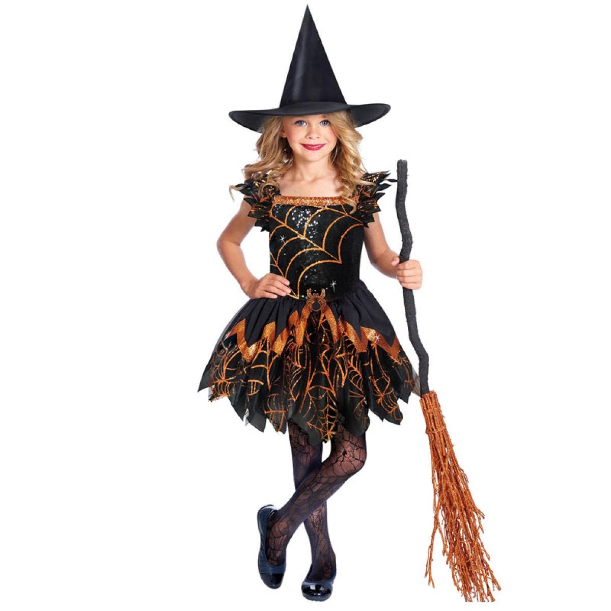 Spooky Spider Witch - Childs Costume
