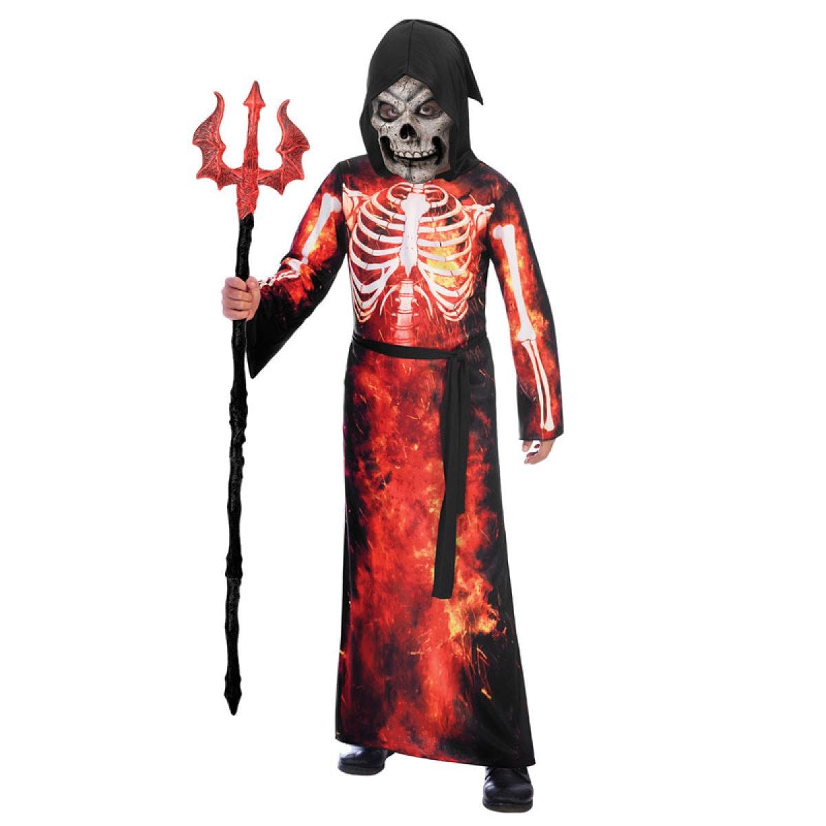 Fire Grim Reaper -Child Costume