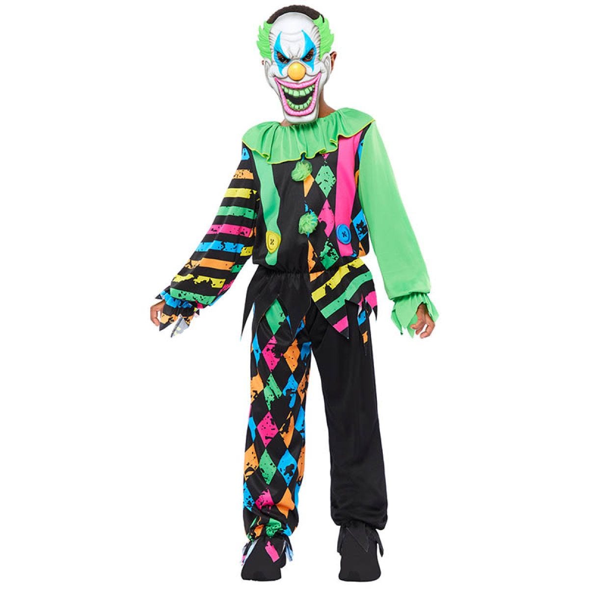 Funhouse Clown Child - Childs Costume