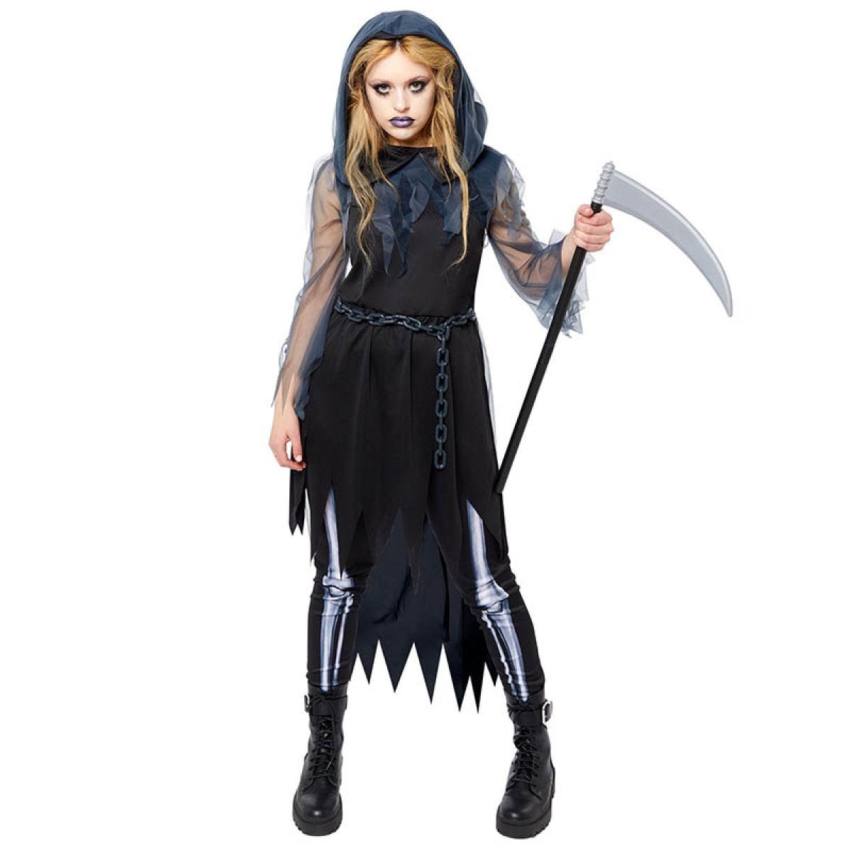 Grim Reaper Lady - Adult Costume