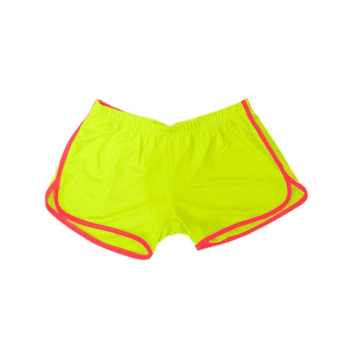 Neon yellow sales hot pants