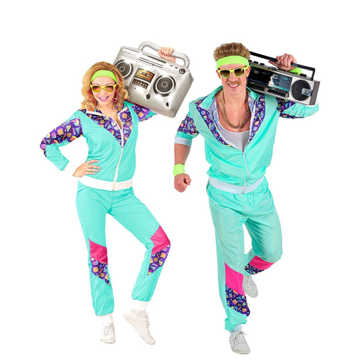 80s Funky Shell Suit - Adult Costume