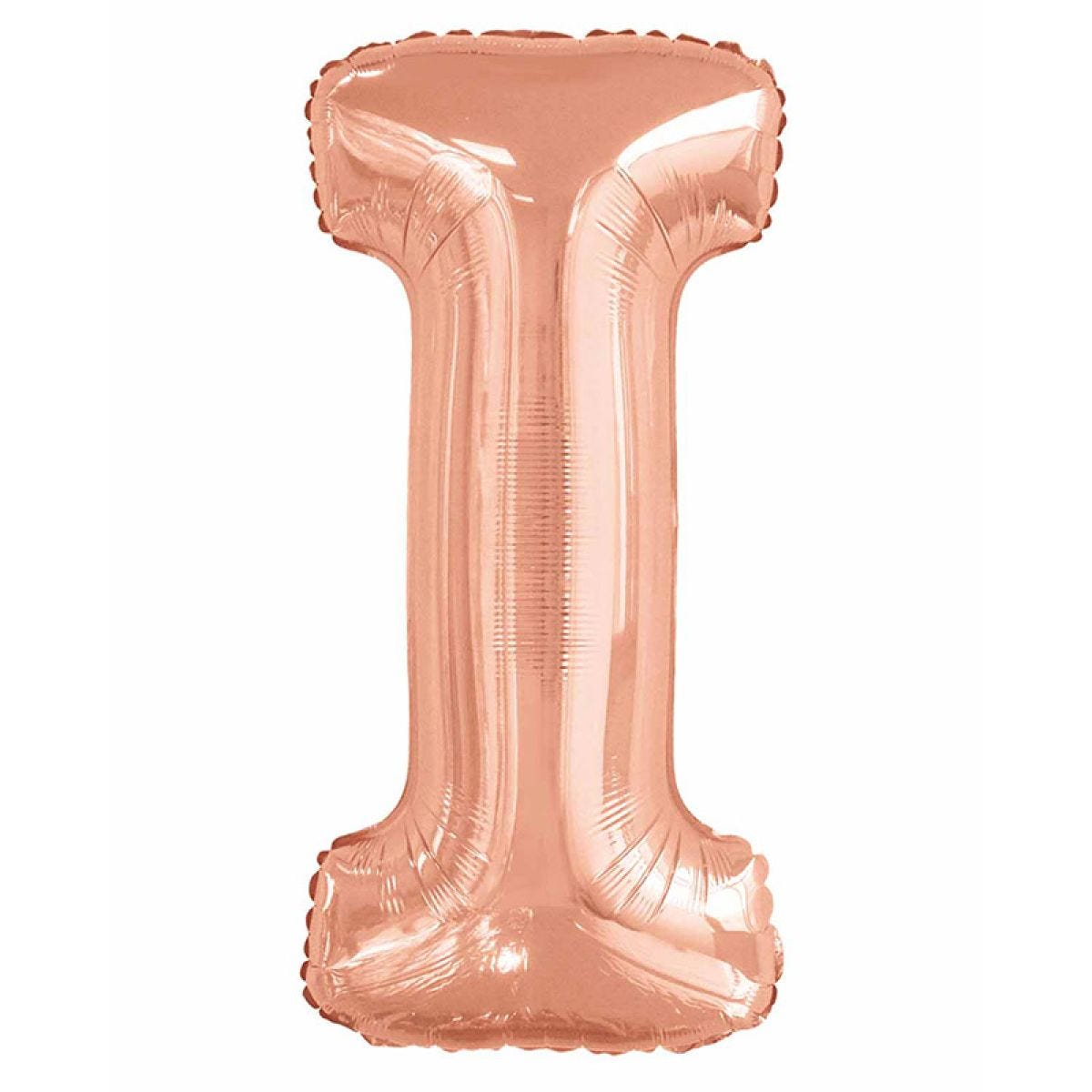 I Rose Gold Letter Balloon - 34" Foil
