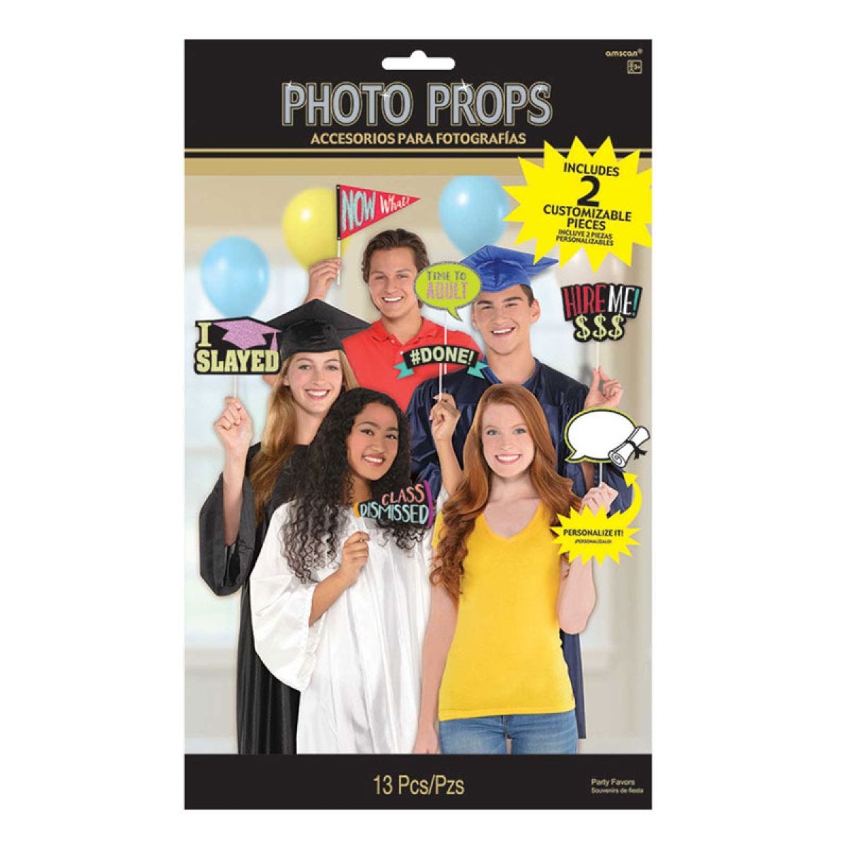 Graduation Photo Props (13pcs)