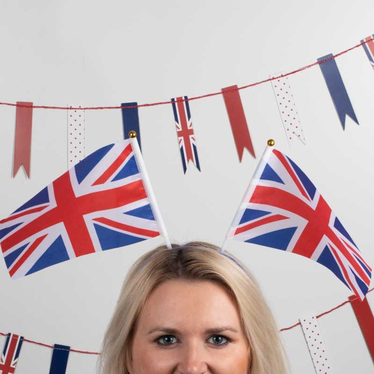 Union Jack Flag Headband - 27cm