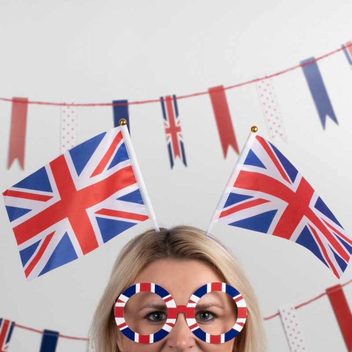 Union Jack Flag Headband - 27cm