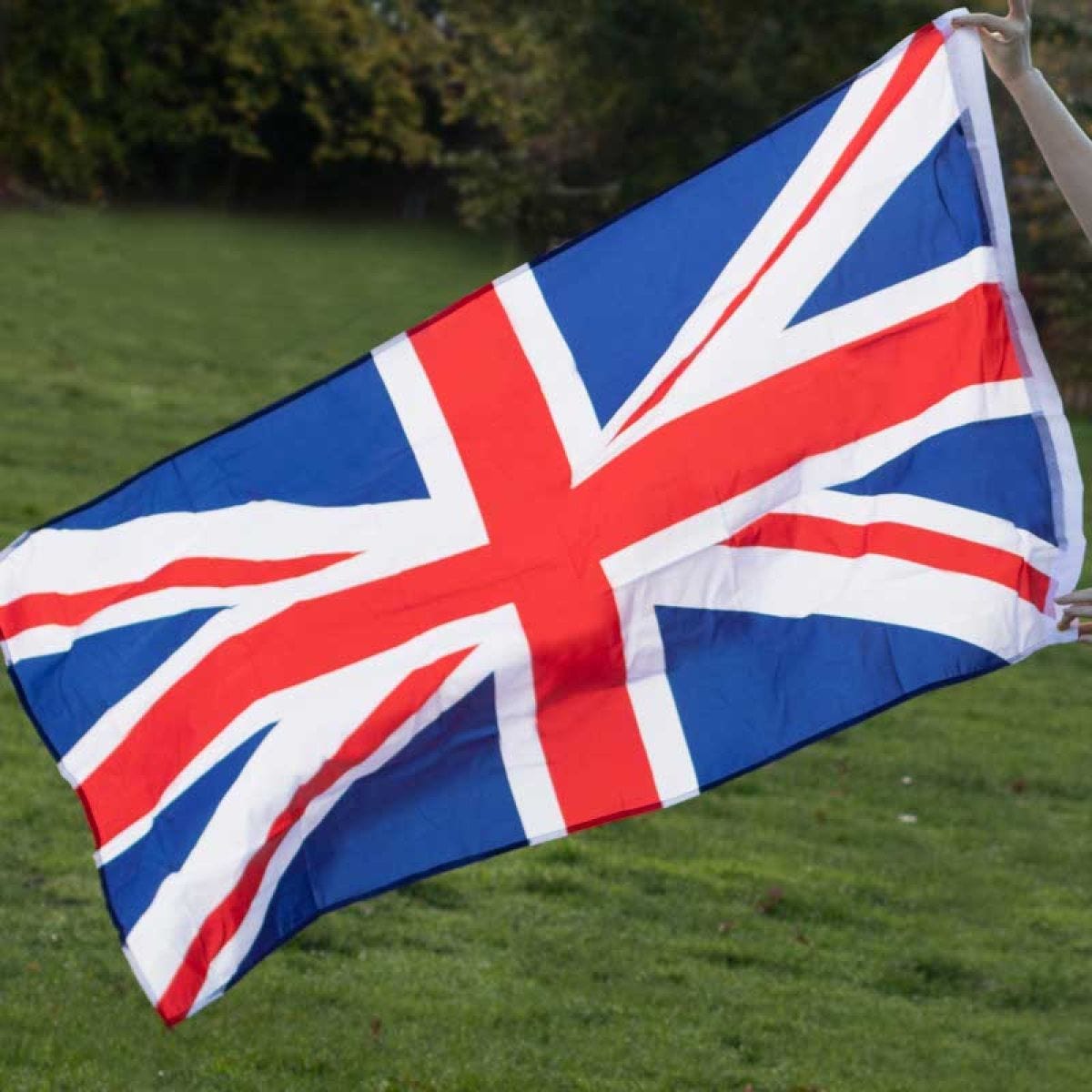 Union Jack Fabric Flag - 1.5m x 90cm