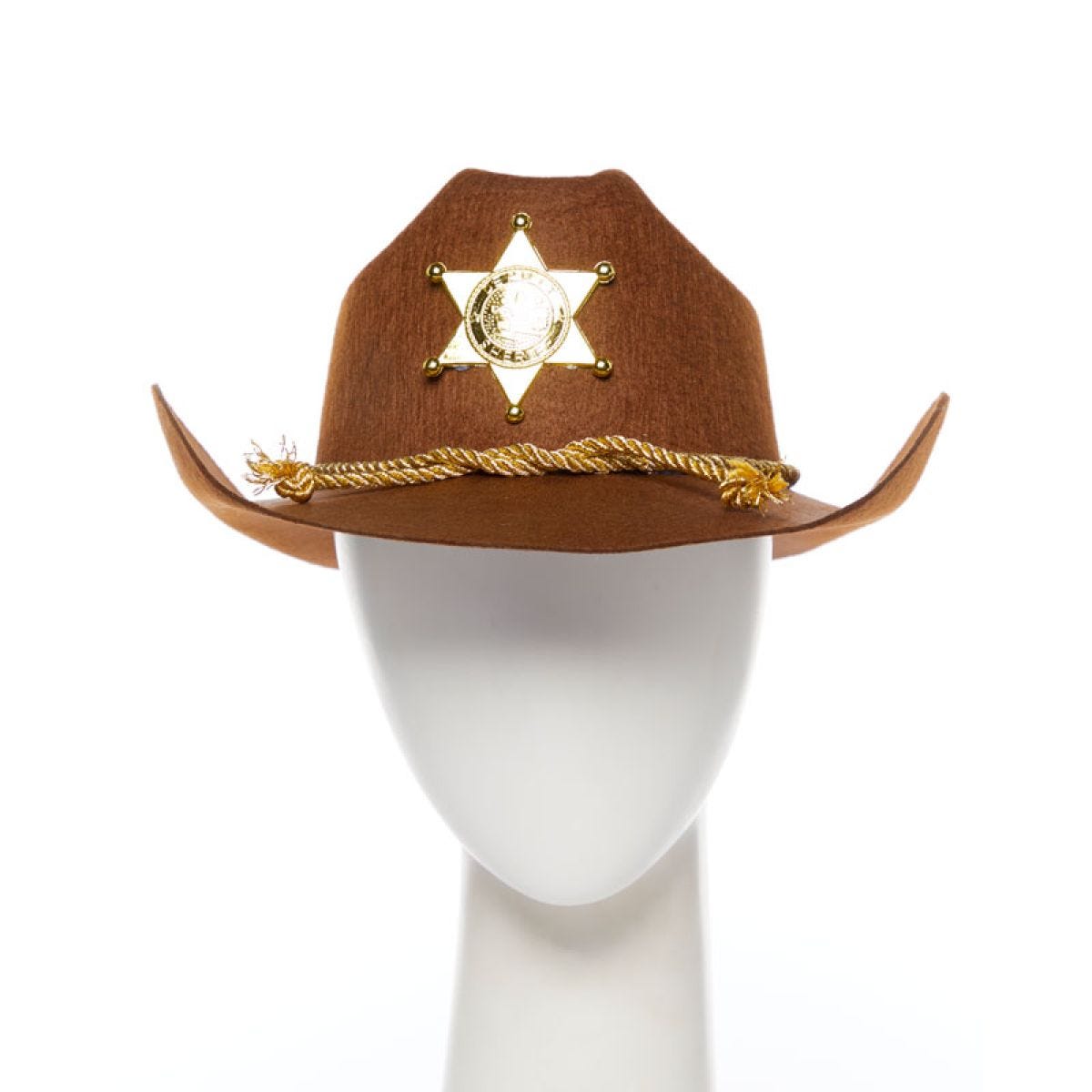 Brown  Sheriff Cowboy Hat