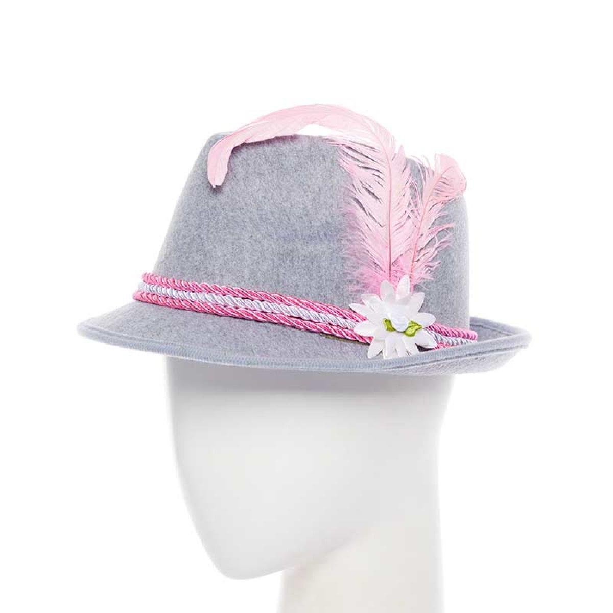 Pink Oktoberfest Fedora Hat