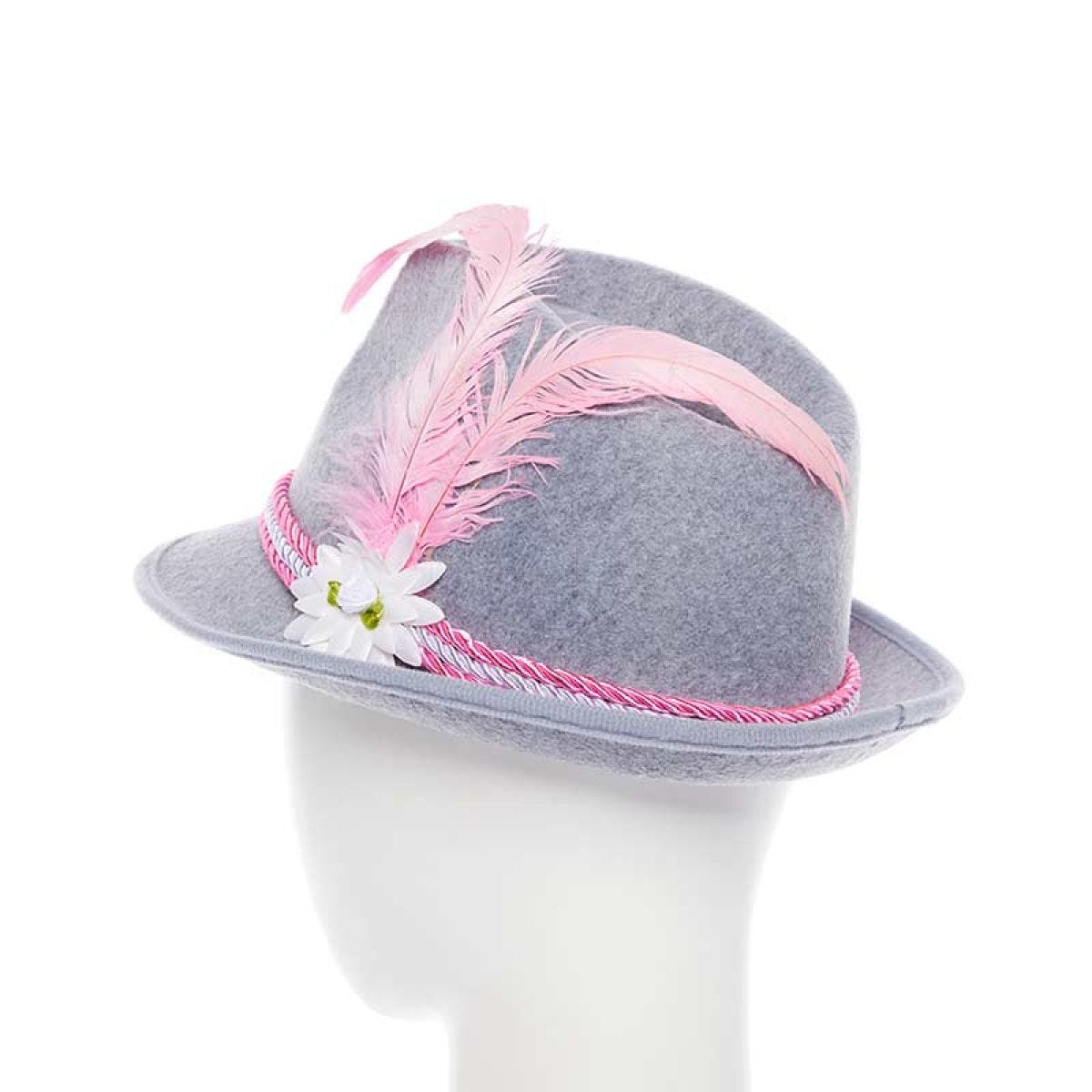 Pink Oktoberfest Fedora Hat