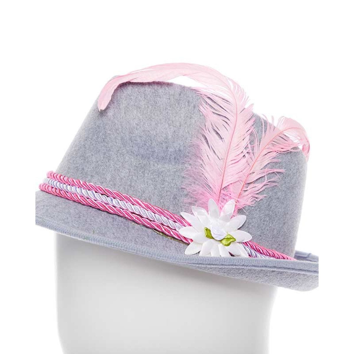 Pink Oktoberfest Fedora Hat