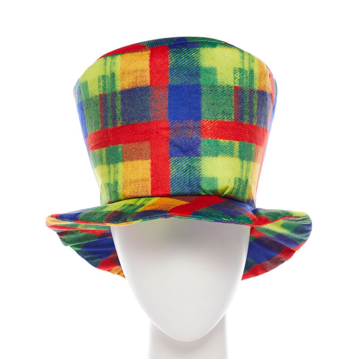 Rainbow Clown Top Hat